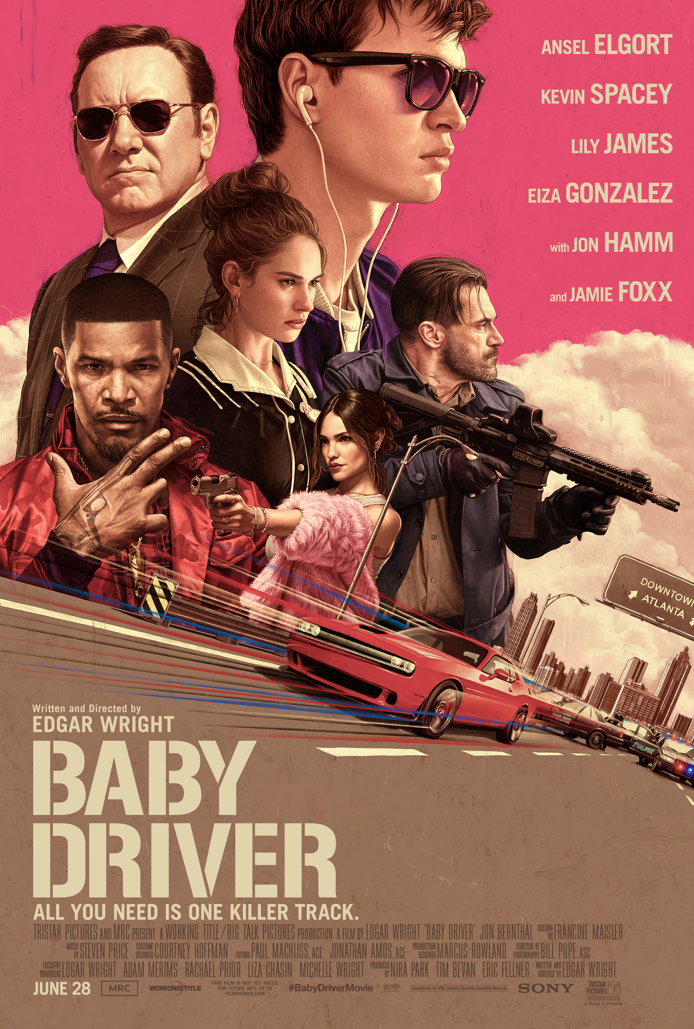 BABY DRIVER (2017) จี้ เบบี้ ปล้น พากย์ไทย