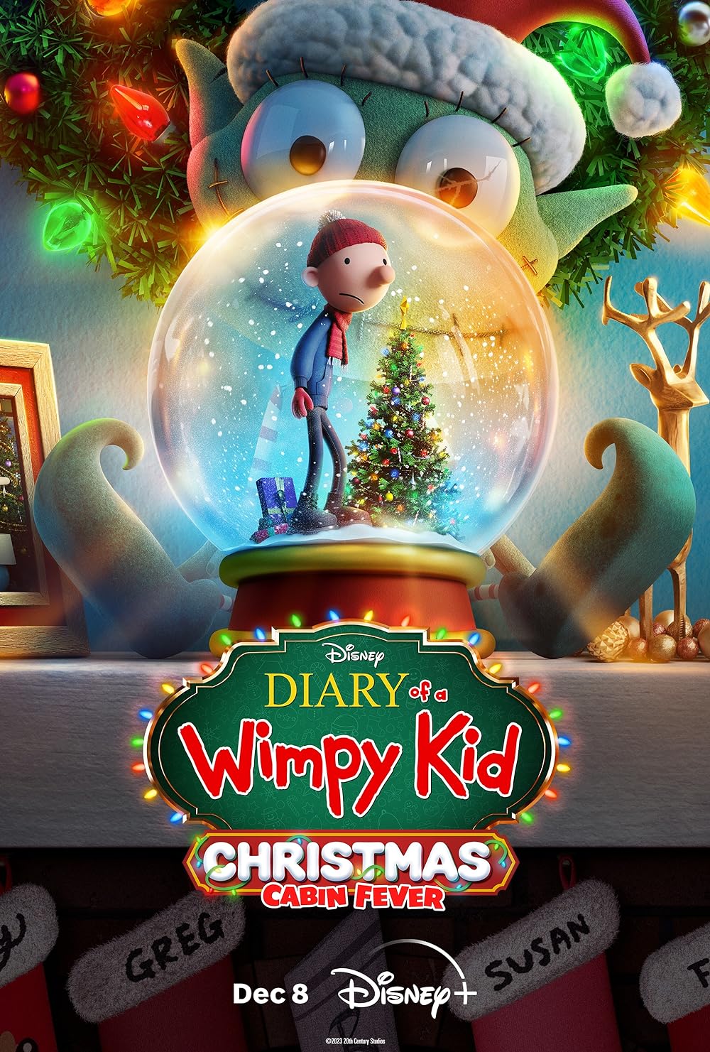 DIARY OF A WIMPY KID CHRISTMAS CABIN FEVER (2023) ซับไทย
